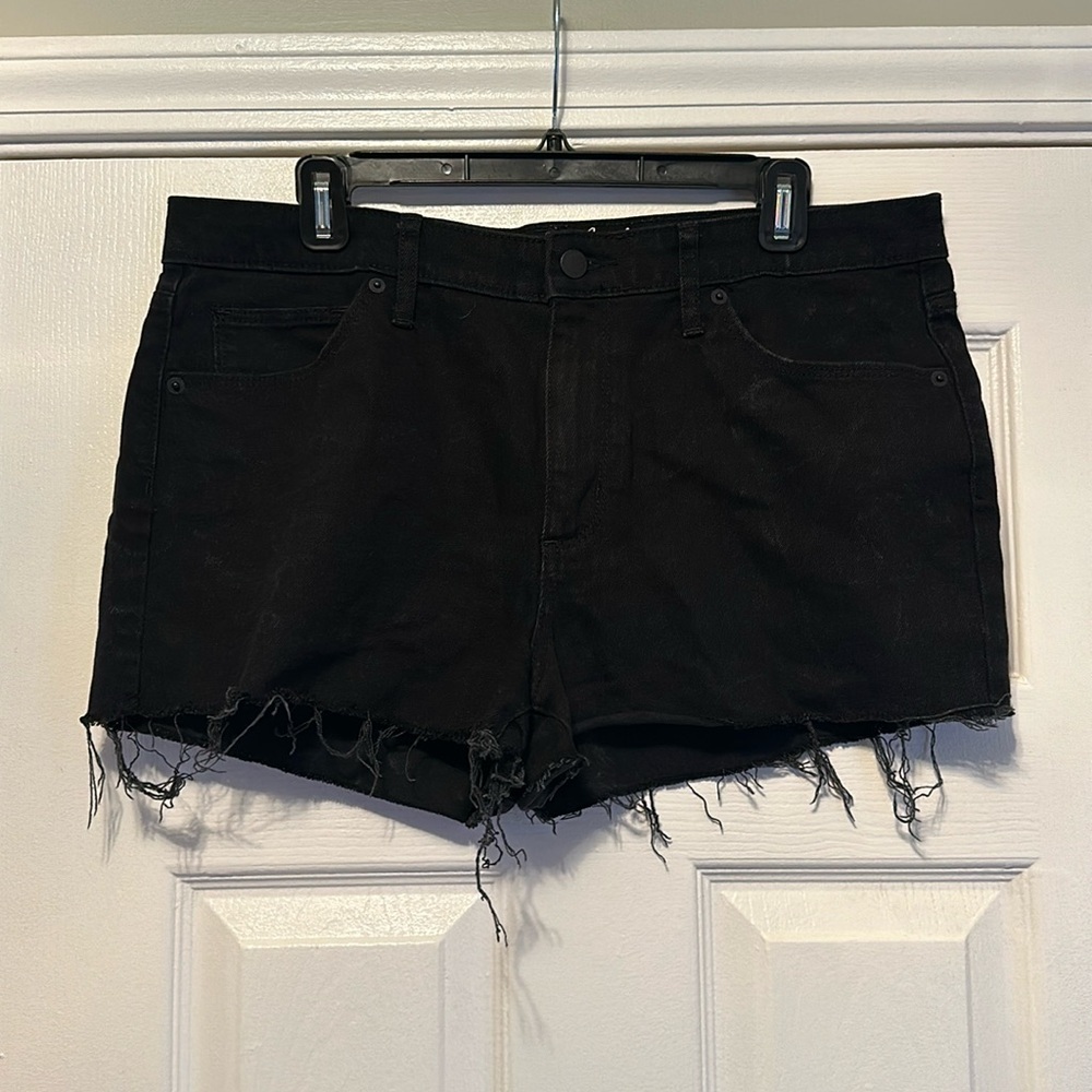 Target Universal Thread Denim Distressed Shorts - image 1